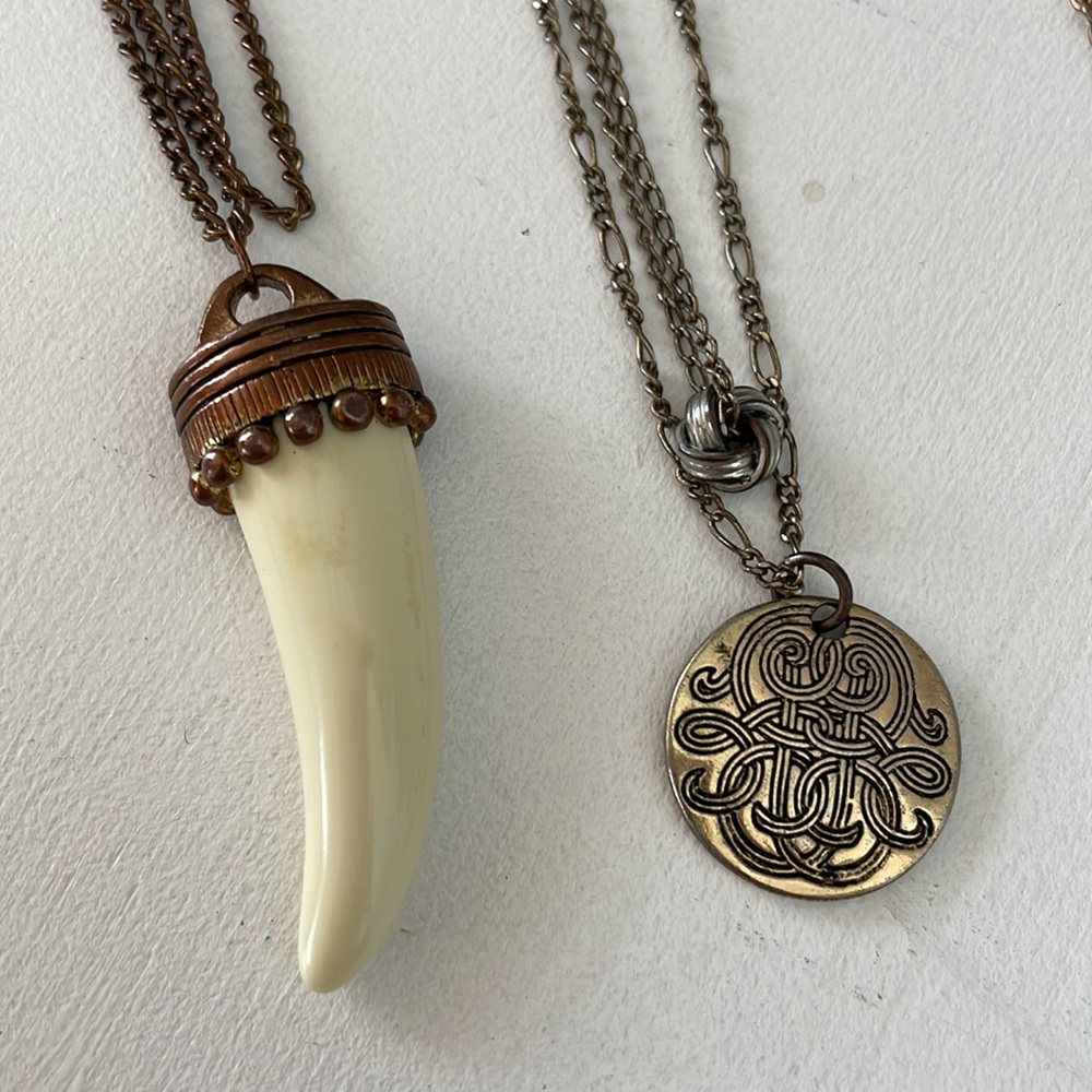 Bundle of 4 boho necklaces - Picture 4 of 5